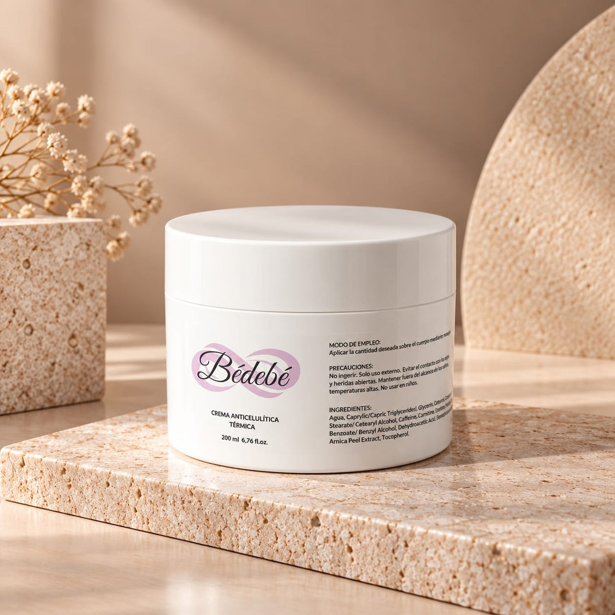 Crema Anticelulítica Térmica · Bédebé (200 ml)